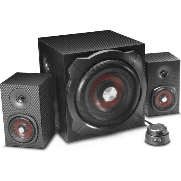 Głośniki komputerowe Speedlink Gravity Carbon RGB (SL-830100-BK)