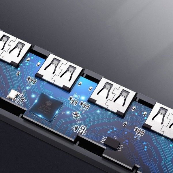 HUB USB Ugreen 1x microUSB  + 4x USB-A 3.0 (UGR293)