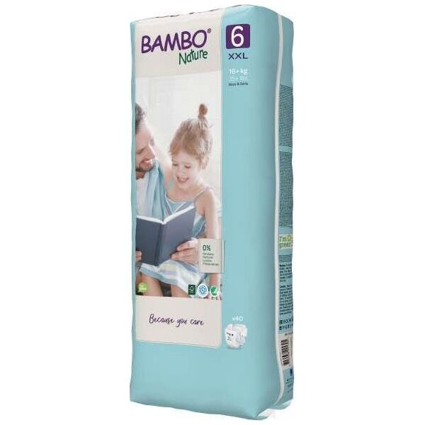 Bambo Nature 6, 16+ kg, 40 szt.