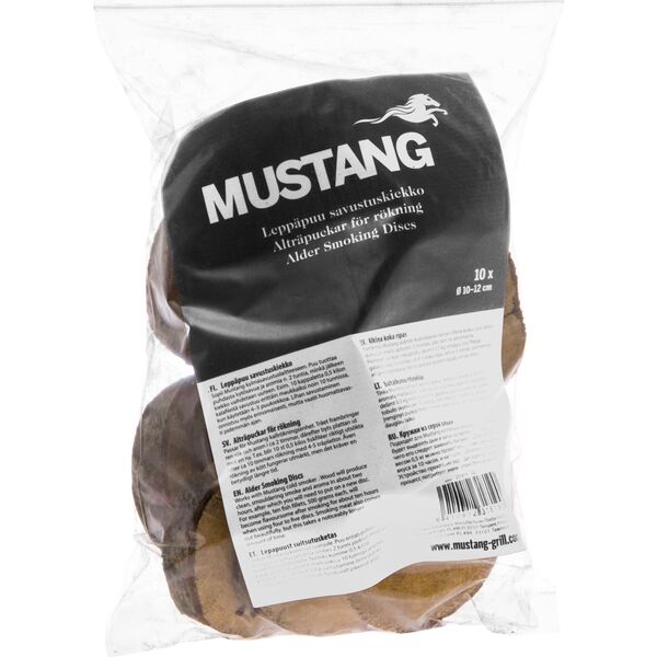 Mustang Bułki olchowe białe, podpałka, 10 szt.