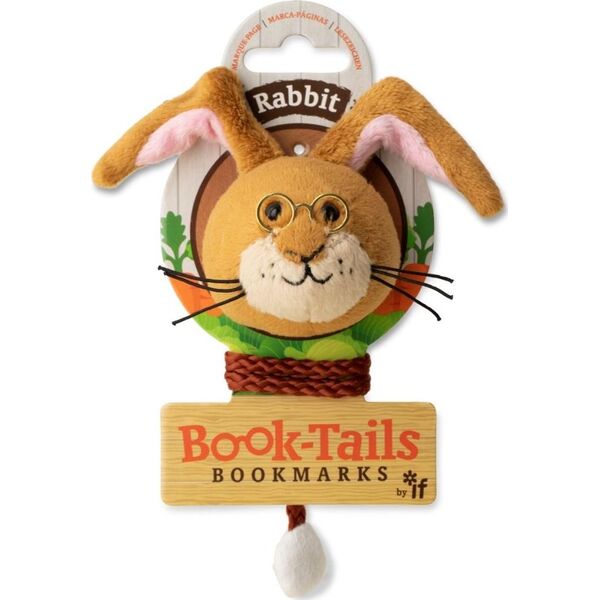 IF Book-Tails Królik pluszowa zakładka do książki