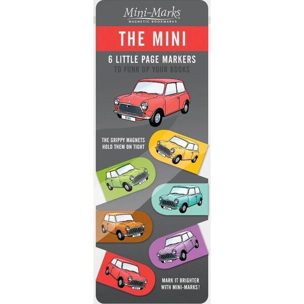 IF Zakładki magnetyczne auta - Mini Cooper 6szt