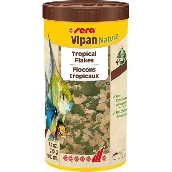 Sera Płatki Vipan Nature Large Flakes 210g