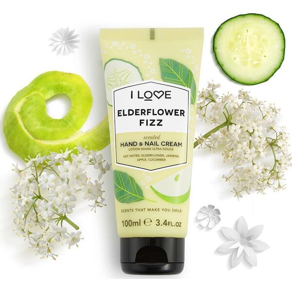 I love Rankų ir nagų kremas I Love Elderflower Fizz 100 ml