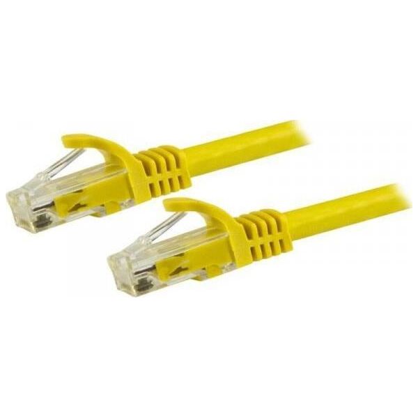 StarTech STARTECH.COM 7,5m CAT6 Kabel - gelbes CAT6-Patchkabel - Snagless-RJ45 - Kupferdraht mit 24 AWG - LAN - Ethernet N6PATC750CMYL