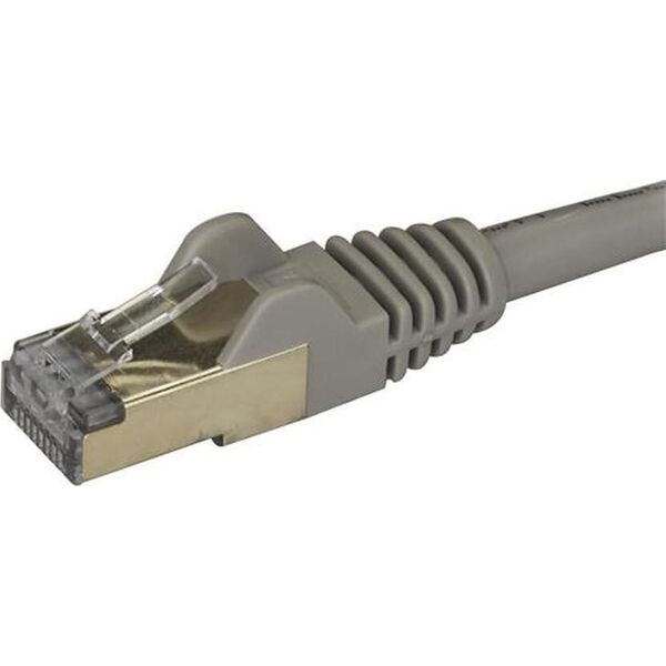 StarTech STARTECH.COM 1,5m CAT6a-Kabel - Grau - RJ45-Ethernet-Kabel - Snagless - STP - Kupferdraht - 10 Gbit 6ASPAT150CMGR