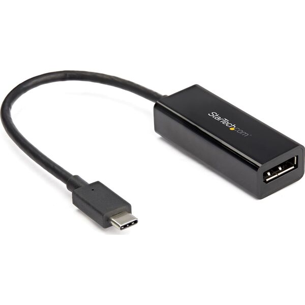 Adapter USB StarTech USB-C - DisplayPort Czarny  (CDP2DP14B)