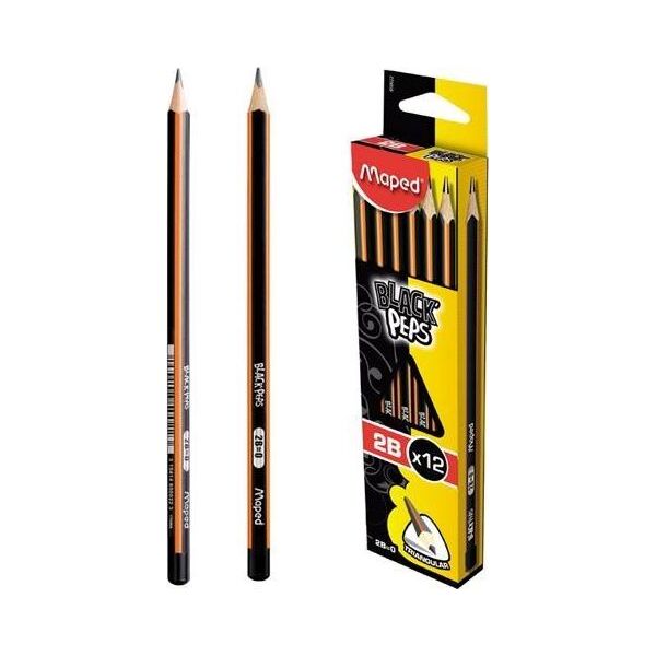 Maped Ołówek Blackpeps 2B (12szt) MAPED