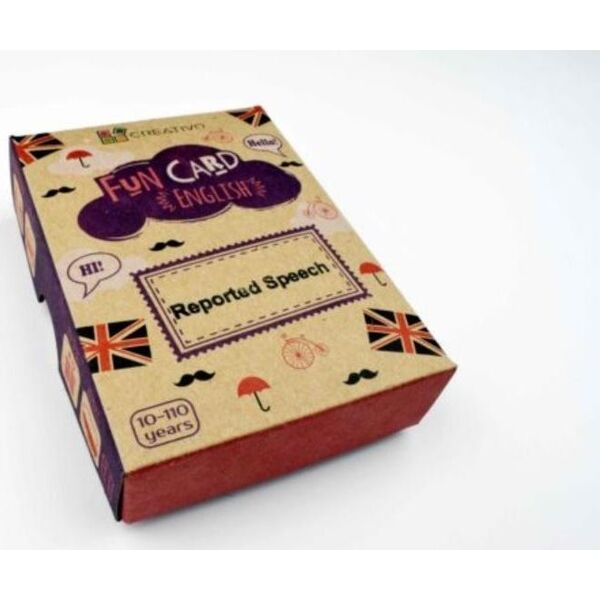 Creativo Fun Card English Reported Speech CREATIVO