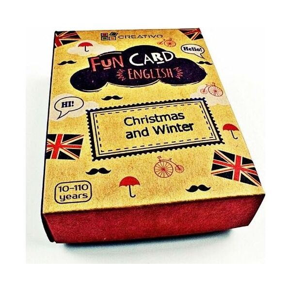 Creativo Fun Card English Christmas and Winter CREATIVO
