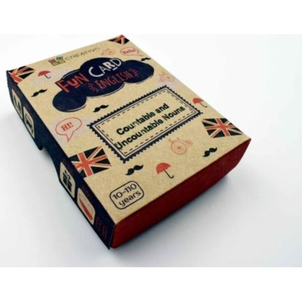 Creativo Fun Card English Countable and Uncountable Nouns