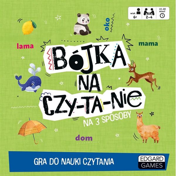 Edgard Gra do nauki czytania. Bójka na czytanie