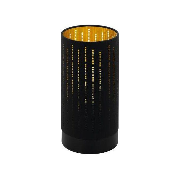 Lampa stołowa EGLO Lampa nocna czarna Eglo VARILLAS 98314