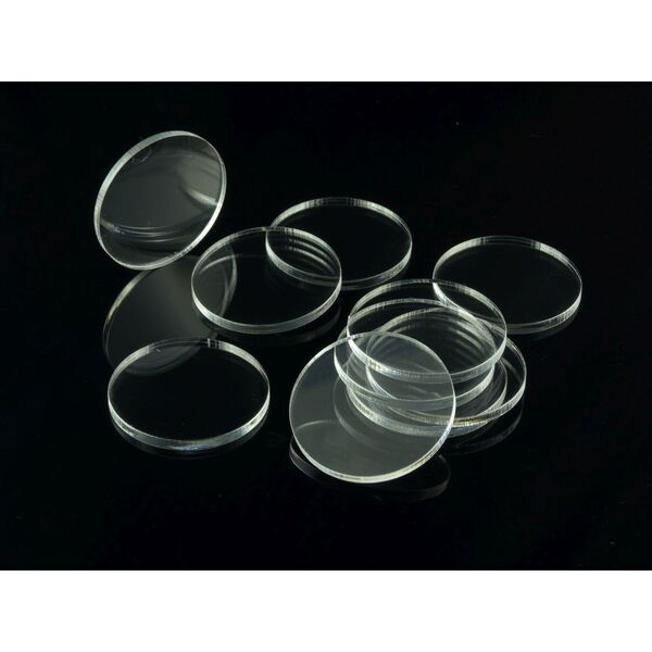 Figurka Crafters Podstawki akrylowe - Transparentne - Okrągłe 40 mm (10)