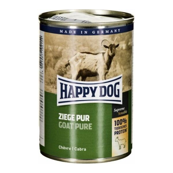 Happy Dog Puszka dla psa - Koza (Ziege Pur) 400g