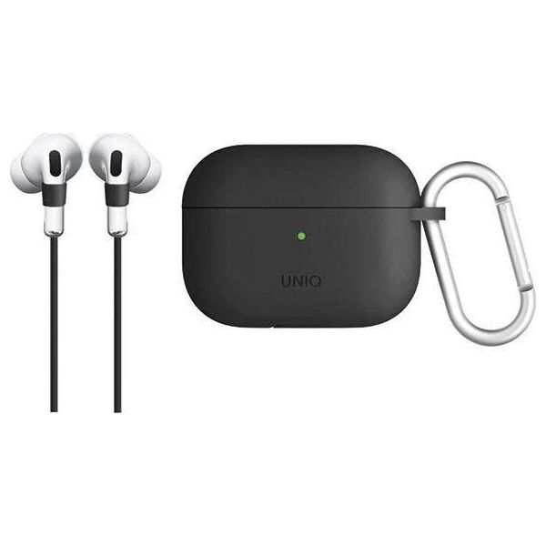 Uniq Etui ochronne Vencer do AirPods Pro grafitowe