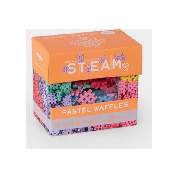 Marioinex Klocki Waffle Mini pastelowe 300el. 2+ Marioinex