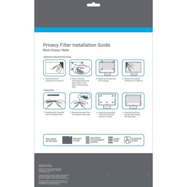 Filtr Gearlab Privacy Filter 43.4" Curved