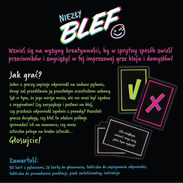 Trefl Gra niezły blef pudełko