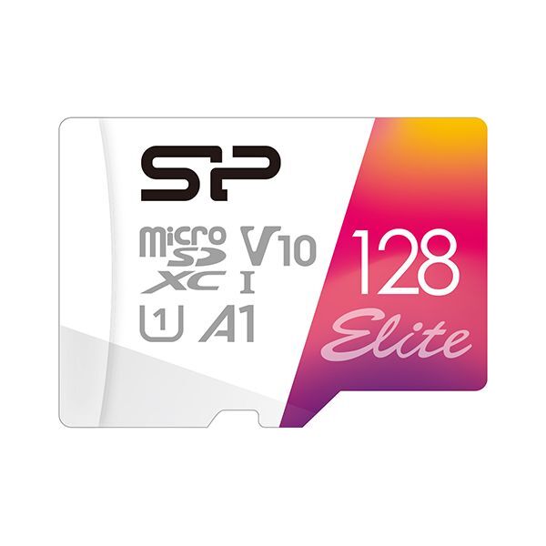 Karta Silicon Power Elite MicroSDXC 128 GB Class 10 UHS-I/U1 A1 V10 (SP128GBSTXBV1V20SP)