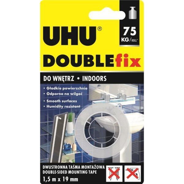 UHU UHU TAŚMA DWUSTRONNA EXTRA MOCNA uniw