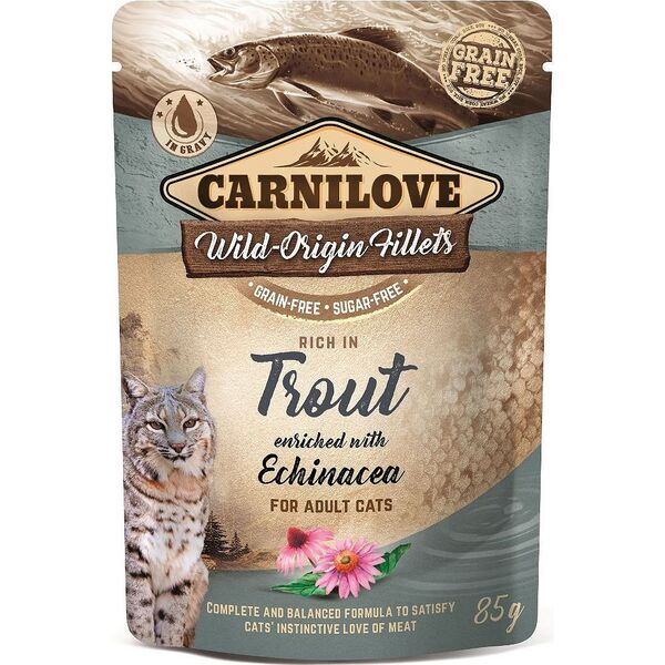 Carnilove Brit Carnilove Trout Echinacea Pstrąg Echinacea 85 g