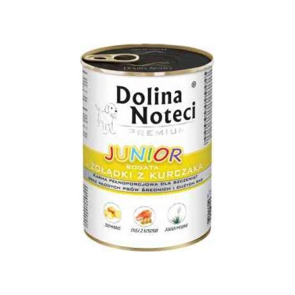 Dolina Noteci Dolina Noteci Premium Żołądki z Kurczaka Junior 400 g