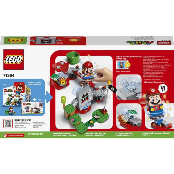 LEGO Super Mario Tarapaty w forcie Whompa - zestaw rozszerzający (71364)