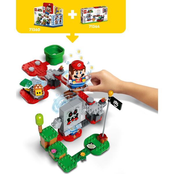 LEGO Super Mario Tarapaty w forcie Whompa - zestaw rozszerzający (71364)