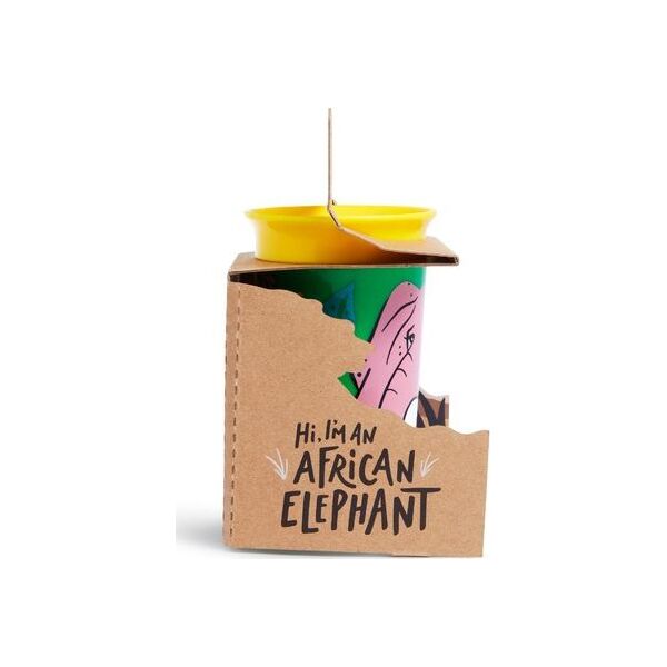 Munchkin MUNCHKIN KUBEK 360 ECO WILDLOVE SŁOŃ, 266 ML