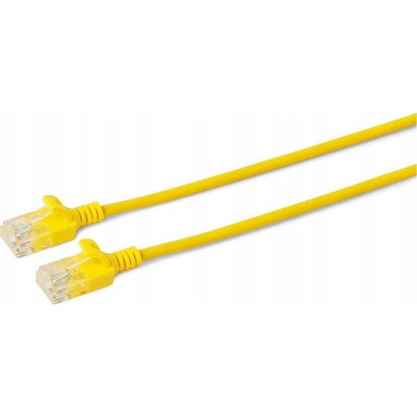 MicroConnect U/UTP CAT6A Slim 10M Yellow