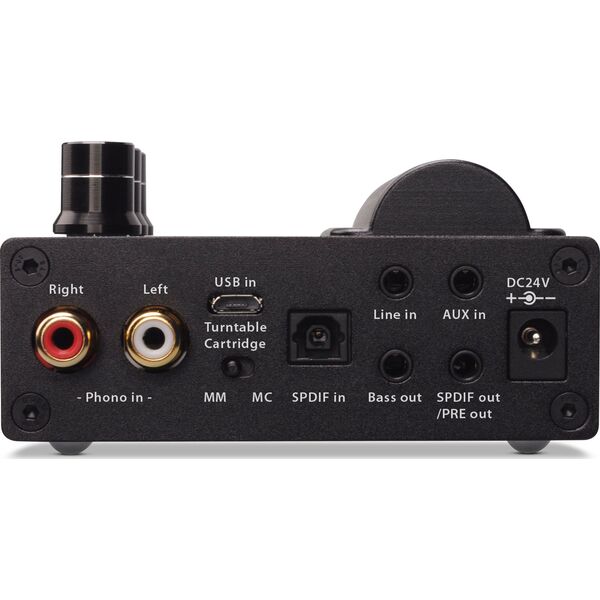 Wzmacniacz słuchawkowy InLine Lampowy AmpUSB-EQ DAC