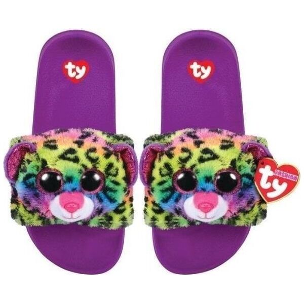 TY Gear TY Dotty - Kapcie Kolorowy Lampart