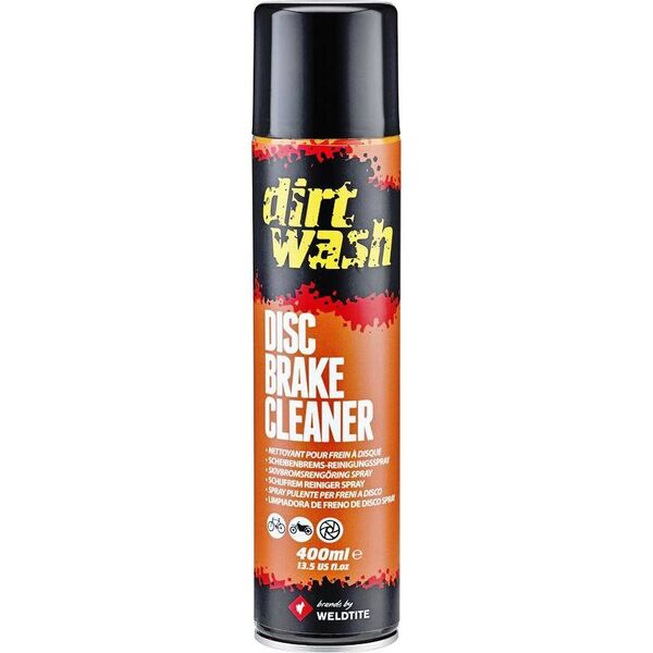 Weldtite Odtłuszczacz do tarczy hamulcowych WELDTITE DIRTWASH DISC BRAKE CLEANER Aerosol Spray 400ml (NEW)