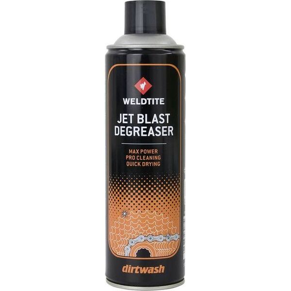 Weldtite Odtłuszczacz do łańcuha WELDTITE DIRTWASH JET BLAST DEGREASER Spray 500ml (NEW)