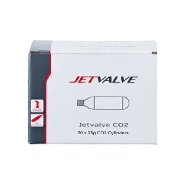 Weldtite Nabój gazowy WELDTITE JETVALVE CO2 25g pudełko 20szt.(NEW)