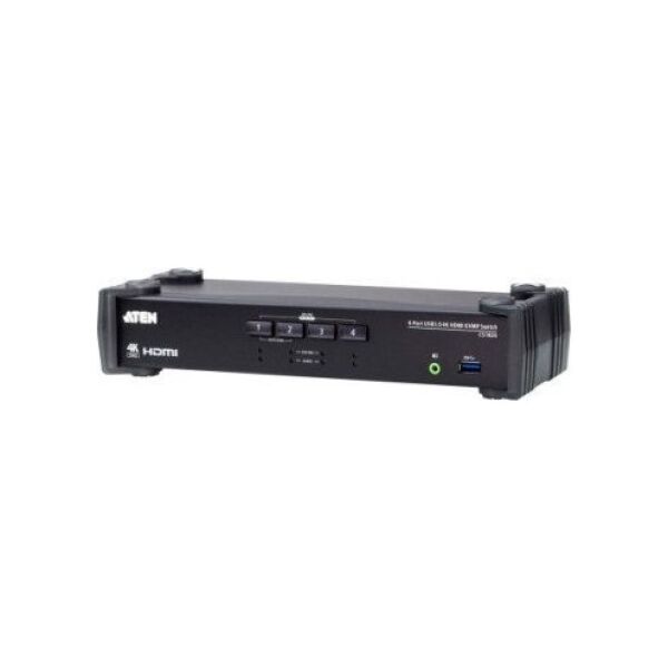 Przełącznik Aten 4-Port USB3.0 4K HDMI KVMP Dual Display Switch CS1824-AT-G
