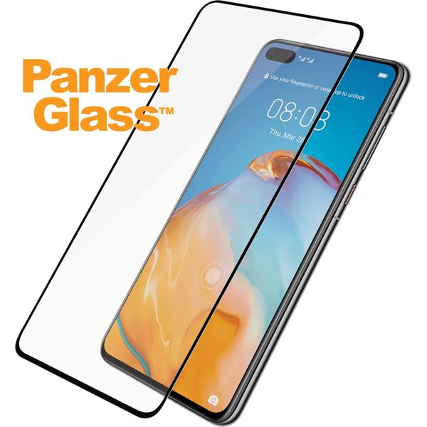 PanzerGlass Szkło hartowane do Huawei P40 Case Friendly Black (5369)