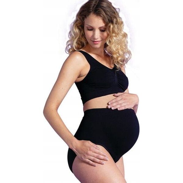 Majtki poporodowe Carriwell Majtki dla kobiet w ciąży czarne XL Carriwell