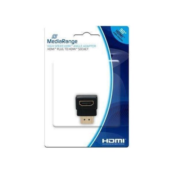 Adapter AV MediaRange HDMI - HDMI czarny (MRCS166)