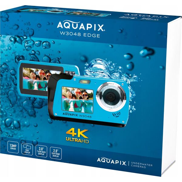 Aparat cyfrowy EasyPix Aquapix W3048 niebieski
