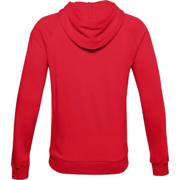 Under Armour Bluza męska Rival Fleece Hoodie czerwona r. S (1357092 600)