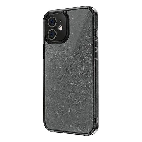 Uniq UNIQ etui LifePro Tinsel iPhone 12 mini 5,4" czarny/vapour smoke
