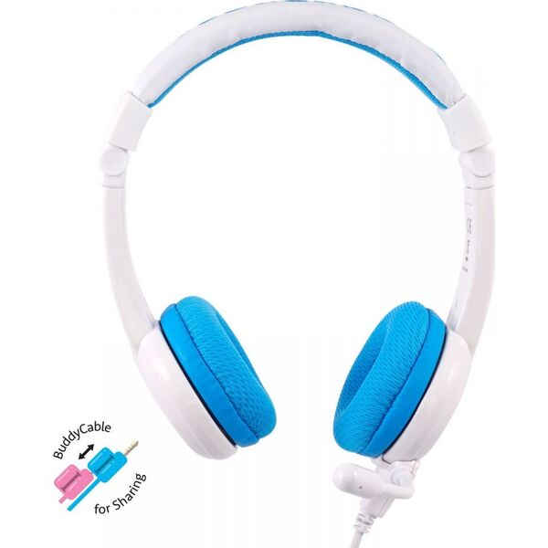 Słuchawki BuddyPhones BP-SCHOOLP-BLUE  (BP-SCHOOLP-BLUE)