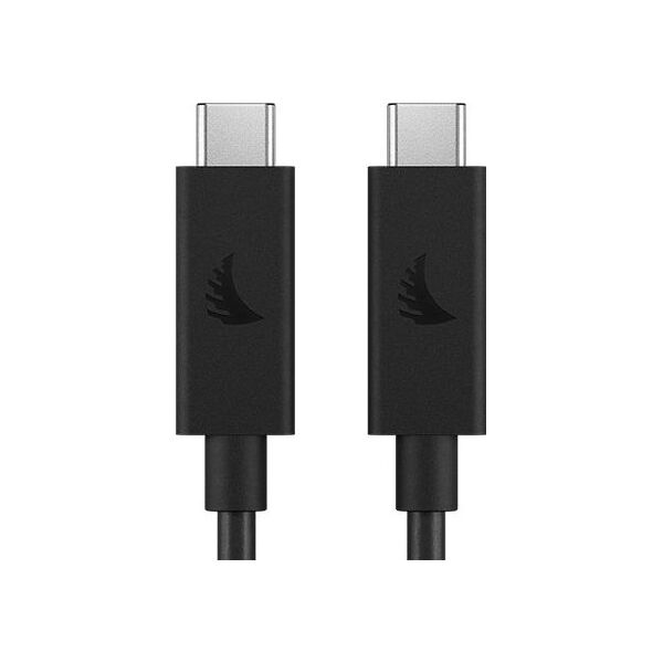 Kabel USB Angelbird USB-C - USB-C 1 m Czarny (USB32CC100)
