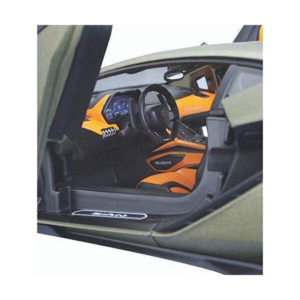 Bburago Lamborghini Sin FKP 37 model samochodu w skali 1:18, Electric Gold (18-11046)