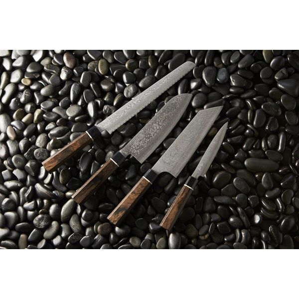 Suncraft Nóż kuchenny Suncraft SENZO BLACK Bread 220 mm [BD-06] uniwersalny