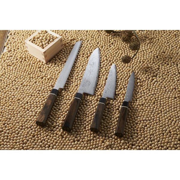Suncraft Nóż kuchenny Suncraft SENZO BLACK Bread 220 mm [BD-06] uniwersalny
