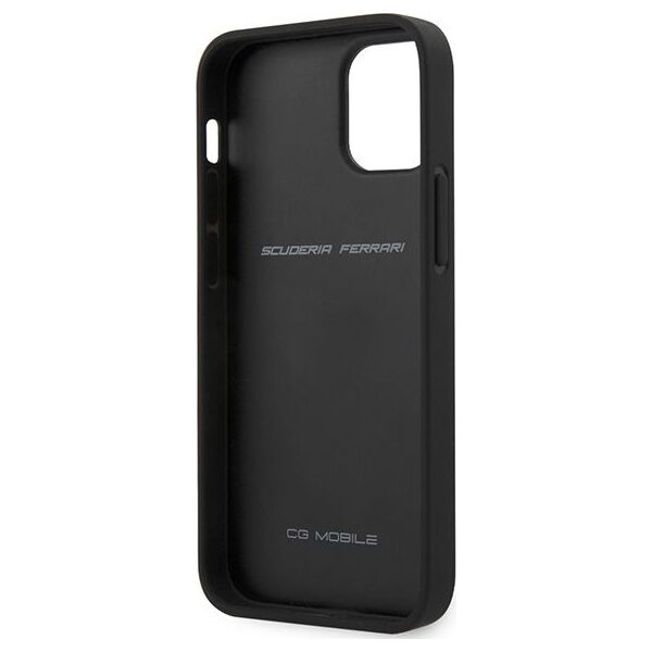 Ferrari Ferrari FEHQUHCP12SBK iPhone 12 mini 5,4" czarny/black hardcase Off Track Quilted