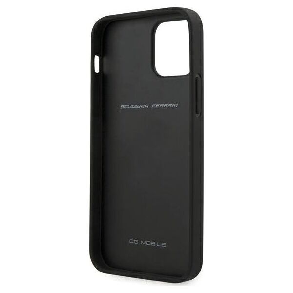 Ferrari Ferrari FEOGOHCP12MBK iPhone 12/12 Pro 6,1" czarny/black hardcase Off Track Perforated